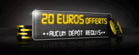 20 euros sans dpot offert par BWin.fr