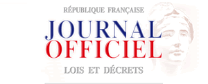 Journal Officiel de la Rpublique Franaise