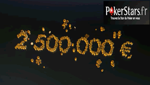 les 2 500 000 euros garantis par PokerStars dpasss